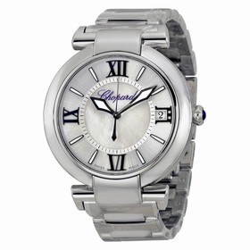 Chopard Imperiale Silver Mother of Pearl Dial Stainless Steel Men's Watch 388531-3011
