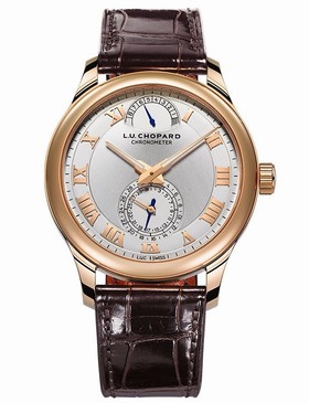Chopard L.U.C Quattro Silver Dial Ladies Watch 161926-5001