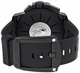 Corum Admiral Cup Seafender Black Dial Automatic Rubber Men Watch 753.231.95/0371 AN13