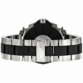 Corum Admiral's Cup Automatic Chronograph Black Dial Titanium Men's Watch 75393506V791AN52