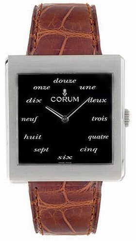 Corum Buckingham Steel Brown Men's Watch 138 181 20 0002 BN44