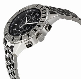 Dior Christal Chronograph Diamond Black Dial Watch CD11431CM001