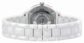 Dior VIII Automatic Diamond White Ceramic Ladies Watch CD1235E5C001