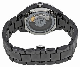 Dior VIII Black Dial Ceramic Ladies Watch CD1245E2C001