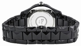 Dior VIII Diamond Black Ceramic Ladies Watch 1231E0C002