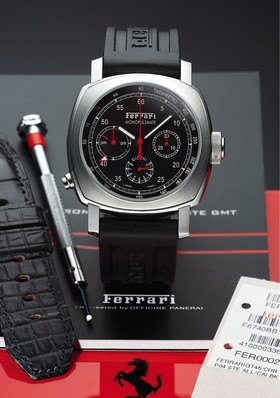 Panerai Ferrari Granturismo 8 Days Chrono Monopulsante GMT (FER00020)