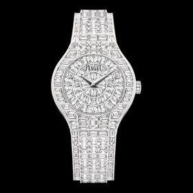 Piaget Polo 29 Quartz White Gold Full Diamond (G0A38029)