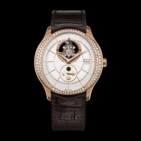 Piaget Gouverneur Tourbillon Moonphase Pink Gold Diamond (G0A39116)