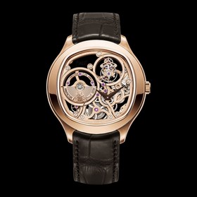 Piaget Emperador Coussin Tourbillon Skeleton Pink Gold (G0A40042)