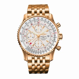 Breitling Navitimer World Red Gold / Bracelet / Silver (H2432212.G664.426H)