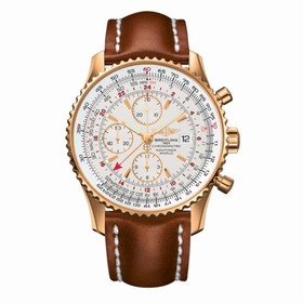 Breitling Navitimer World Red Gold / Calf / Silver (H2432212.G664.439X)