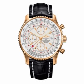 Breitling Navitimer World Red Gold / Croc / Silver (H2432212.G664.760P)