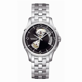 Hamilton Jazzmaster Open Heart 40mm Black Dial Bracelet (H32565135)