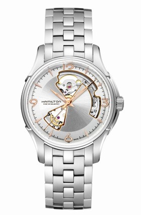 Hamilton Jazzmaster Open Heart 40mm Silver Dial Bracelet (H32565155)