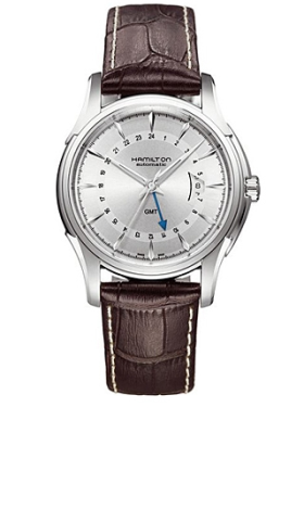 Hamilton Jazzmaster Traveler GMT 42mm Silver Dial (H32585551)
