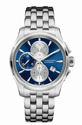 Hamilton Jazzmaster Automatic Chronograph 42mm Blue Dial Bracelet (H32596141)