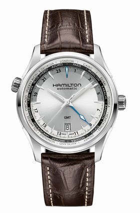 Hamilton Jazzmaster GMT 42mm Silver Dial (H32605551)