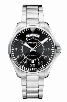 Hamilton Khaki Pilot Day Date Bracelet (H64615135)