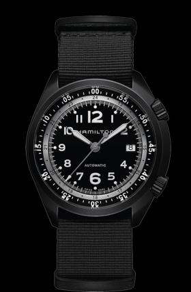 Hamilton Khaki Pilot Pioneer Alu Black Auto (H80485835)