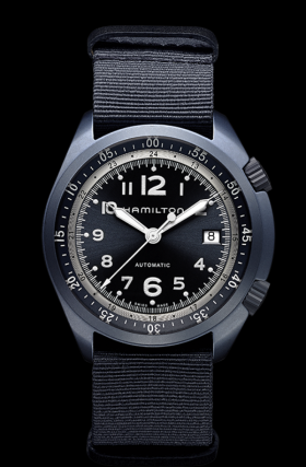 Hamilton Khaki Pilot Pioneer Alu Blue Auto (H80495845)
