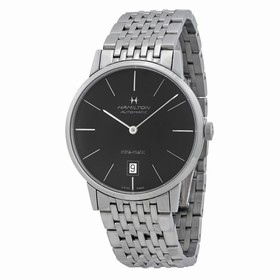 Hamilton Intra-Matic Automatic Black Dial Men's Watch H38455131