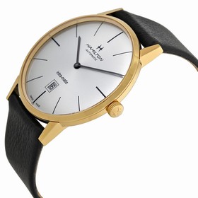 Hamilton Intra-Matic Automatic Yellow Gold PVD Men's Watch H38735751