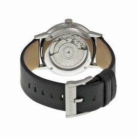 Hamilton Intra-Matic Silver Dial Leather Men's Watch H38455751
