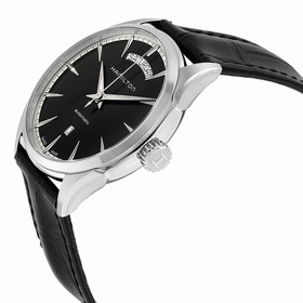 Hamilton Jazzmaster Automatic Black Dial Black Leather Men's Watch H42565731