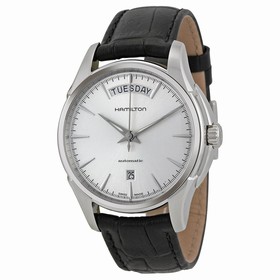 Hamilton Jazzmaster Automatic Silver Dial Black Leather Men's Watch H32505751