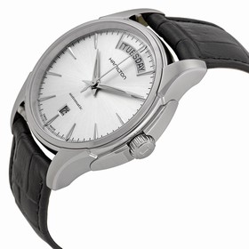 Hamilton Jazzmaster Automatic Silver Dial Black Leather Men's Watch H32505751