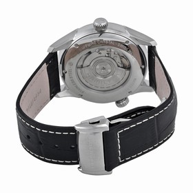Hamilton Jazzmaster GMT Automatic Black Dial Leather Men's Watch H32695731