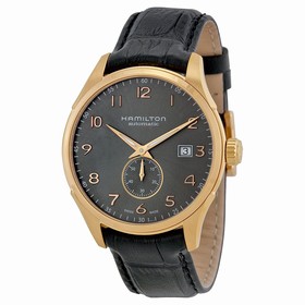 Hamilton Jazzmaster Maestro Automatic Grey Dial Black Leather Men's Watch H42575783