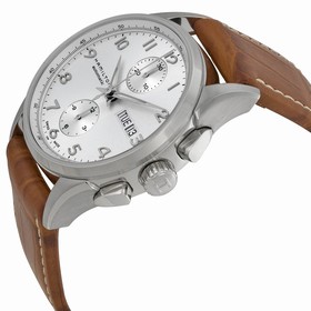 Hamilton Jazzmaster Maestro Silver Dial Brown Leather Men's Watch H32576555
