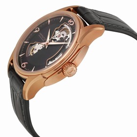 Hamilton Jazzmaster Open Heart Rose Gold Plated Case Automatic Men's Watch H32575735