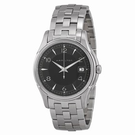 Hamilton Jazzmaster Quartz Black Dial Metal Bracelet Men's Watch H32411135