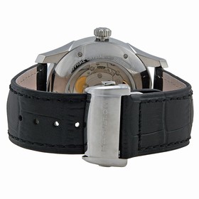 Hamilton Jazzmaster Regulator Automatic Blue Dial Black Leather Men's Watch H42615743