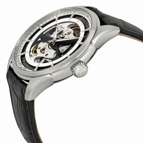 Hamilton Jazzmaster Viewmatic Automatic Skeleton Dial Black Leather Men's Watch H42555751