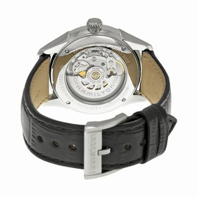 Hamilton Jazzmaster Viewmatic Automatic Skeleton Dial Black Leather Men's Watch H42555751