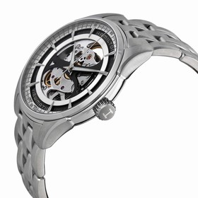 Hamilton Jazzmaster Viewmatic Grey Skeleton Dial Stainless Steel Men's Watch H42555151