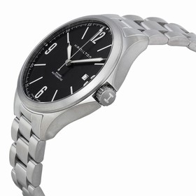 Hamilton Khaki Aviation Automatic Black Dial Stainless Steel Men's Watch H76665135