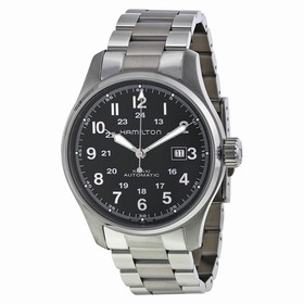 Hamilton Khaki Officer Black Dial Automatic Men's Watch H70625133
