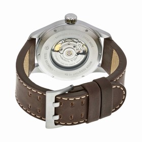 Hamilton Khaki Officers Black Dial Automatic Men's Watch H70625533