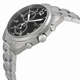 Hamilton Khaki Pilot Pioneer Chronograph Black Dial Men's Watch H76512133