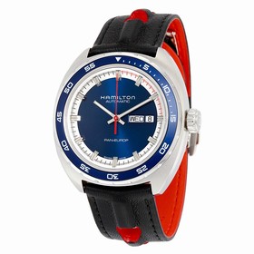 Hamilton Pan Europ Day-Date Navy Blue Dial Automatic Men's Watch H35405741