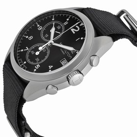 Hamilton Pilot Pioneer Chronograph Black Dial Men's Watch H76552433
