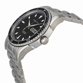 Hamilton Seaview Black Dial Stainless Steel Men's Watch H37565131