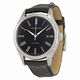 Hamilton Valiant Automatic Black Dial Leather Men's Watch H39515734