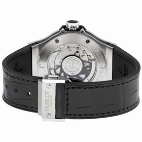 Hublot Big Bang Black Dial Automatic Black Alligator Men's Watch 365.SX.1170.LR