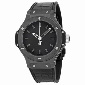 Hublot Big Bang Black Dial Black Ceramic Unisex Watch 365CM1110LR