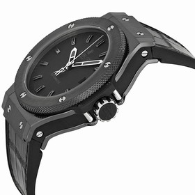 Hublot Big Bang Black Dial Black Ceramic Unisex Watch 365CM1110LR